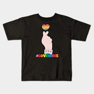 Love Wins Kids T-Shirt